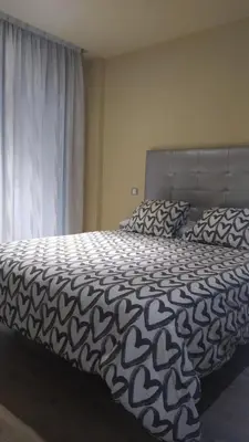 Cama o camas de una habitación en Apartamento Vida
