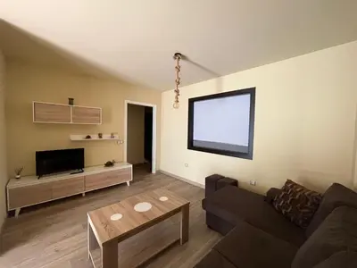 Una televisión o centro de entretenimiento en Apartamento Vida