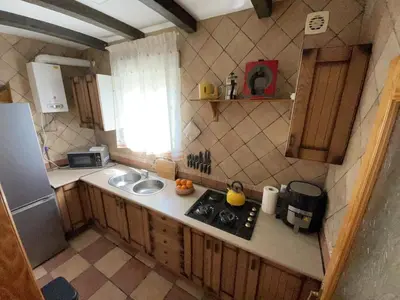 Una cocina o zona de cocina en Relajante Casa Atalaya