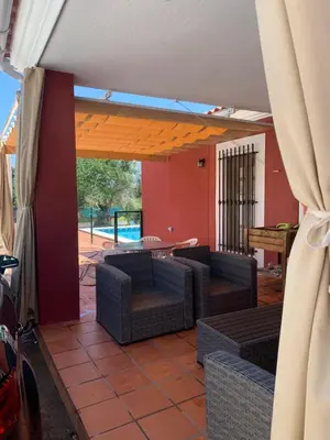 Piscina en o cerca de Casa situada en un entorno natural Casa Rural La Serena