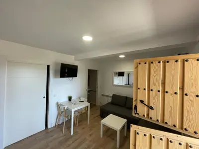 Una cocina o zona de cocina en Villa de Gredos