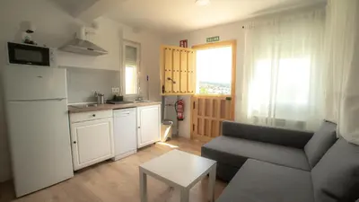 Una cocina o zona de cocina en Villa de Gredos