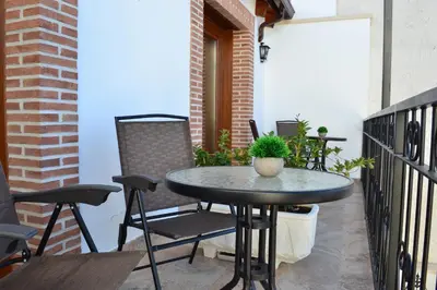 Un balcón o terraza de Casa Rural La Madroña