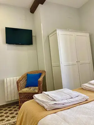 Cama o camas de una habitación en La Casa de Lea