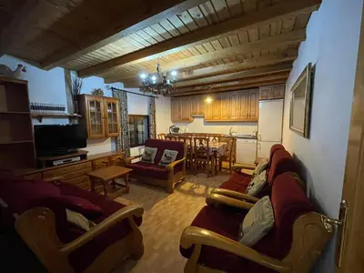 Zona de estar de La Serrota Casa Rural