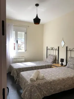 Cama o camas de una habitación en La Duquesa del Valle