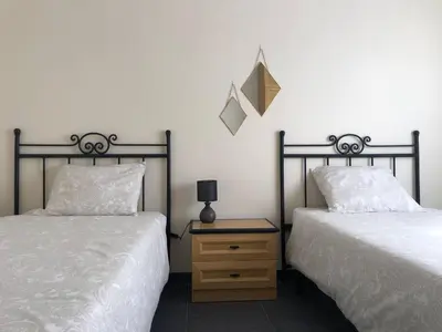 Cama o camas de una habitación en La Duquesa del Valle