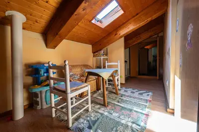 Zona de estar de Casa rural Los Cántaros. Zarapicos
