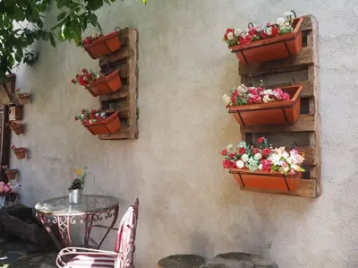 Jardín al aire libre en Casa Rural El Guindo