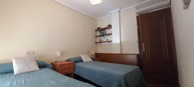Cama o camas de una habitación en Monterrey del Prior.