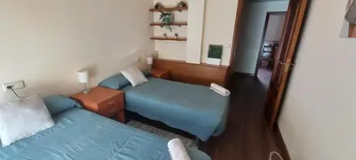Cama o camas de una habitación en Monterrey del Prior.