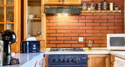 Una cocina o zona de cocina en Villa del Jerte