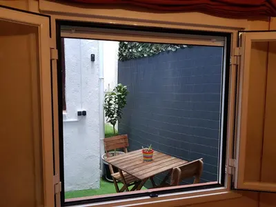 Un patio o zona al aire libre en Apartamento El Corazón de Gredos