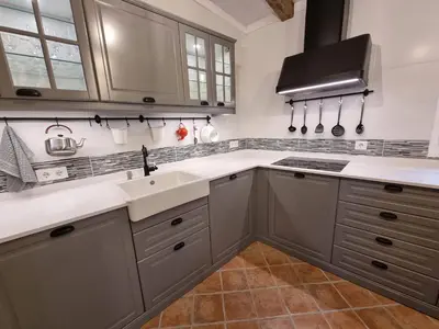 Una cocina o zona de cocina en Casa Flora - Casa rural con encanto