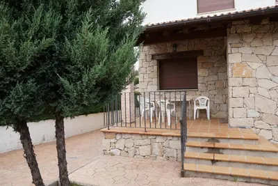 Un balcón o terraza de Casa la Cabañuela