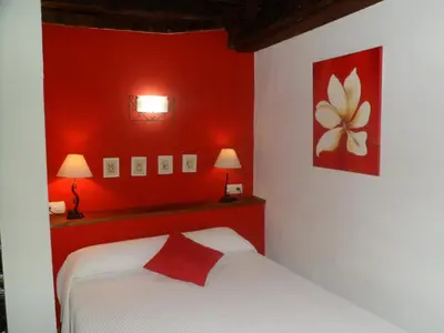 Cama o camas de una habitación en Alborada