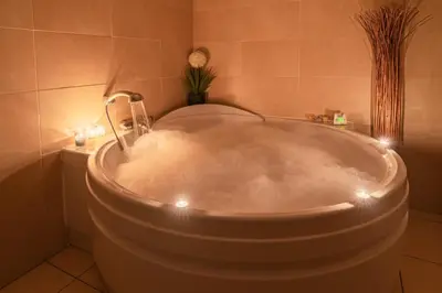 Un baño de Hotel Tierra