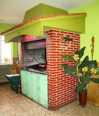 Una cocina o zona de cocina en Hostal Asturias