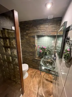 Un baño de Apartamento rural jama