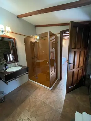 Un baño de Apartamento rural jama
