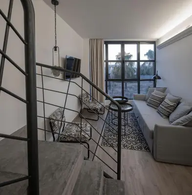 Zona de estar de Apartamentos Rosa Velázquez