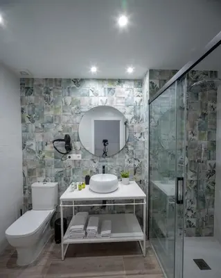 Un baño de Apartamentos Rosa Velázquez