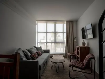 Zona de estar de Apartamentos Rosa Velázquez