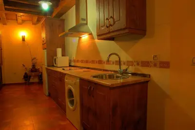 Una cocina o zona de cocina en Complejo Rural Las Palomas