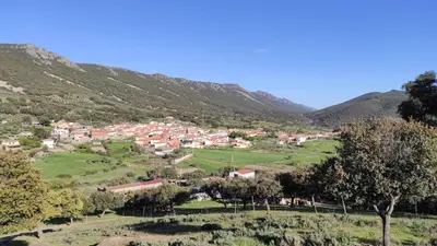 Paisaje cerca of this country house