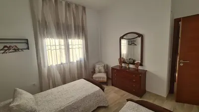 Cama o camas de una habitación en La Teja del Jerte