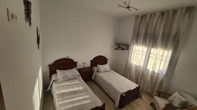 Cama o camas de una habitación en La Teja del Jerte