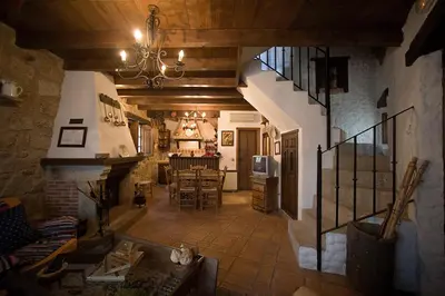 Zona de estar de CASA RURAL MARGARITA I