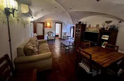 Zona de estar de Destino Deluxe Plaza de Santiago - 3 hab