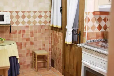Una cocina o zona de cocina en Casa rural La Aldea