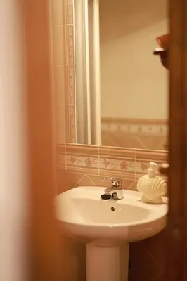 Un baño de Casa rural La Aldea
