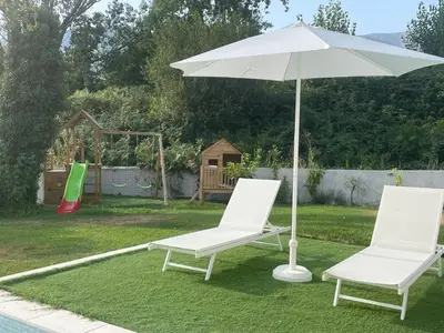 Jardín al aire libre en Tylux - Villa de lujo en Jarandilla