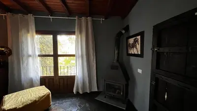 Cama o camas de una habitación en Casa Rural La Pradera