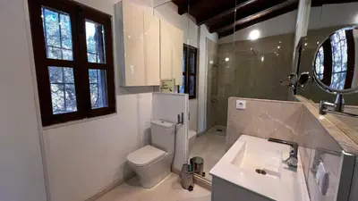 Un baño de Casa Rural La Pradera