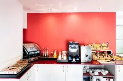 Una cocina o zona de cocina en Soho Boutique Salamanca