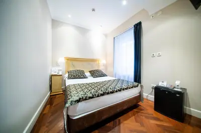 Cama o camas de una habitación en Soho Boutique Salamanca