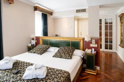 Cama o camas de una habitación en Soho Boutique Salamanca