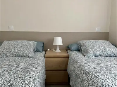 Cama o camas de una habitación en Piquillo
