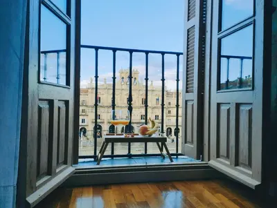 Un balcón o terraza de Premium Apartment PLAZA MAYOR