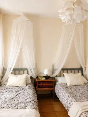 Cama o camas de una habitación en Apartamento Rural la Fontanina TRCC0087 Complejo la Fontanina