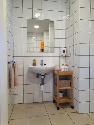 Un baño de Apartamento Rural la Fontanina TRCC0087 Complejo la Fontanina