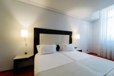 Cama o camas de una habitación en Abba Fonseca