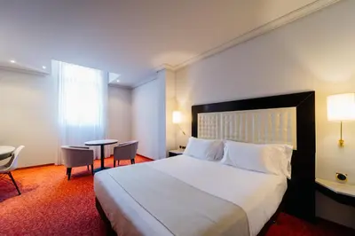 Cama o camas de una habitación en Abba Fonseca