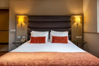 Cama o camas de una habitación en Hospes Palacio de San Esteban, a Member of Design Hotels