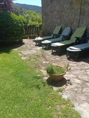 Jardín al aire libre en CR LA CUMBRE-Naturaleza, Confort y Desconexión con vistas a Sierra de Gata TR-CC-00490