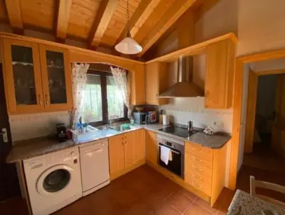 Una cocina o zona de cocina en El huerto de Lino